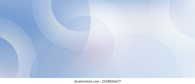 Abstract grey background with dynamic circle lines. eps 10
