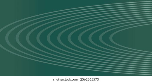 Abstract grey background with dynamic circle lines