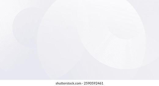 Abstract grey background with dynamic circle modern simple good
