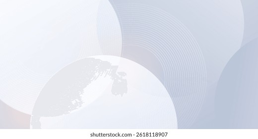 Abstract grey background with dynamic circle lines.eps  10 Illustration