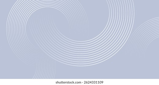 Abstract grey background with dynamic circle lines. VECTOR ILLUSTRATION EPS10