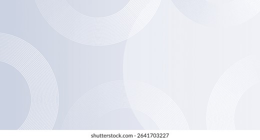 Abstract grey background with dynamic circle lines. poster, eps 10.