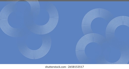 Abstract grey background with dynamic circle lines. Modern art type2