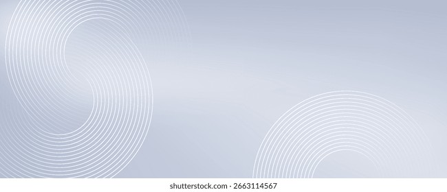 Abstract Grey Background with Dynamic Circle Lines, Perfect for Modern Graphic Design Projects, Banners, Brochures, and Digital Art, Ideal for Corporate Branding and Creative Presentations