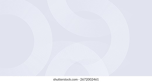 Abstract Grey Background with Dynamic Circle Lines, Perfect for Modern Graphic Design Projects, Banners, Brochures, and Digital Art, Ideal for Corporate Branding and Creative Presentations