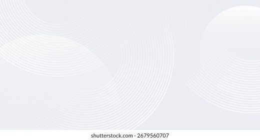 Fundo cinza abstrato com linha de gradiente de círculo dinâmico bom bom bom