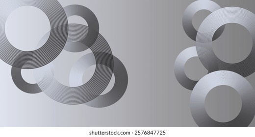 Abstract grey background with dynamic simple modern good