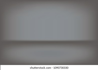 Abstract grey abstract background. Empty room with spotlight effect. Vector EPS10 Graphic art design.