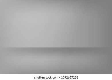 Abstract grey abstract background. Empty room with spotlight effect. Vector EPS10 Graphic art design.