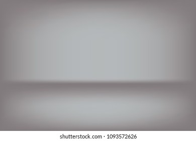 Abstract grey abstract background. Empty room with spotlight effect. Vector EPS10 Graphic art design.