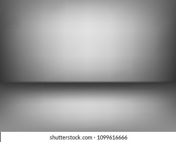 Abstract grey abstract background. Empty room with spotlight effect. Vector EPS10 Graphic art design.