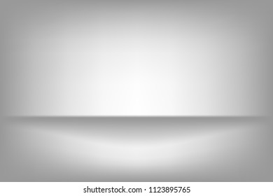 Abstract grey abstract background. Empty room with spotlight effect. Vector EPS10 Graphic art design.