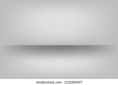 Abstract grey abstract background. Empty room with spotlight effect. Vector EPS10 Graphic art design.