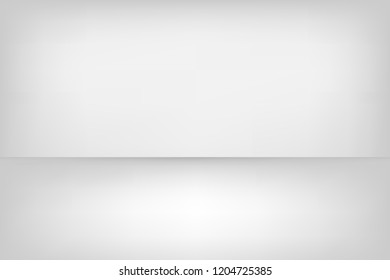 Abstract grey background. Empty room with spotlight effect. Vector EPS10 Graphic art design.