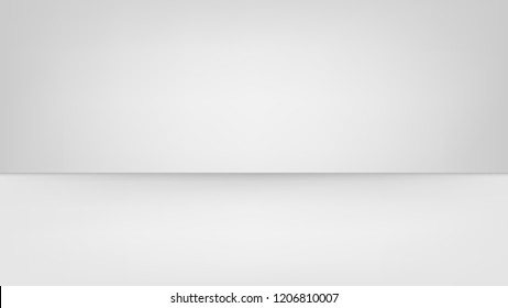 Abstract grey background. Empty room with spotlight effect. Vector EPS10 Graphic art design.