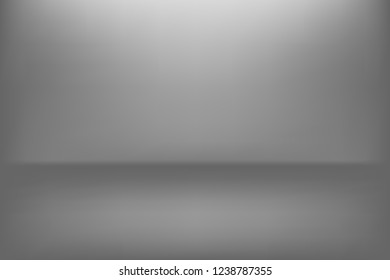 Abstract grey background. Empty room with spotlight effect. Vector EPS10 Graphic art design.