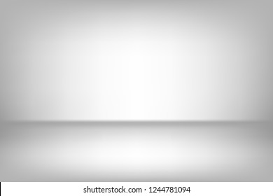 Abstract grey background. Empty room with spotlight effect. Vector EPS10 Graphic art design.