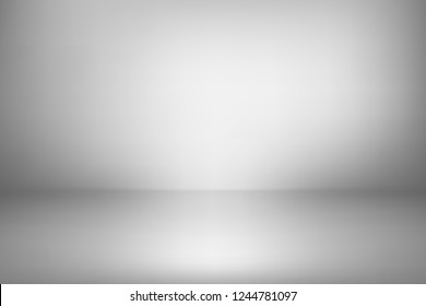 Abstract grey background. Empty room with spotlight effect. Vector EPS10 Graphic art design.