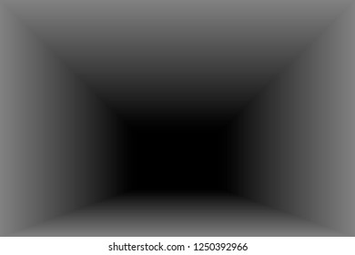 Abstract grey background. Empty room with spotlight effect. Vector EPS10 Graphic art design.