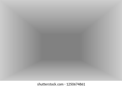 Abstract grey background. Empty room with spotlight effect. Vector EPS10 Graphic art design.
