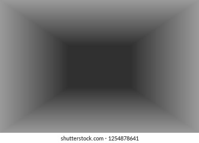 Abstract grey background. Empty room with spotlight effect. Vector EPS10 Graphic art design.