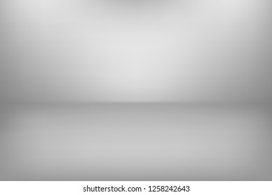 Abstract grey background. Empty room with spotlight effect. Vector EPS10 Graphic art design.