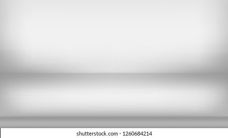 Abstract grey background. Empty room with spotlight effect. Vector EPS10 Graphic art design.