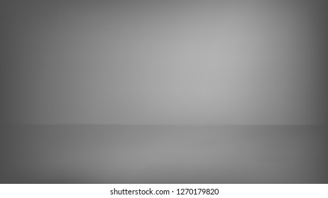 Abstract grey background. Empty room with spotlight effect. Vector EPS10 Graphic art design.