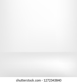 Abstract grey background. Empty room with spotlight effect. Vector EPS10 Graphic art design.