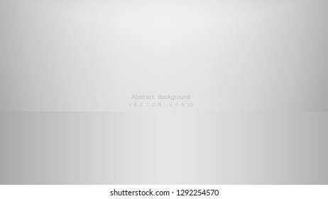 Abstract grey background. Empty room with spotlight effect. Vector EPS10 Graphic art design.