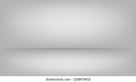 Abstract grey background. Empty room with spotlight effect. Vector EPS10 Graphic art design.