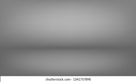 Abstract grey background. Empty room with spotlight effect. Vector EPS10 Graphic art design.