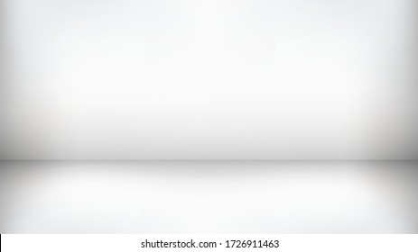 Abstract grey background. Empty room with spotlight effect. Vector EPS10 Graphic art design.