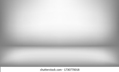 Abstract grey background. Empty room with spotlight effect. Vector EPS10 Graphic art design.