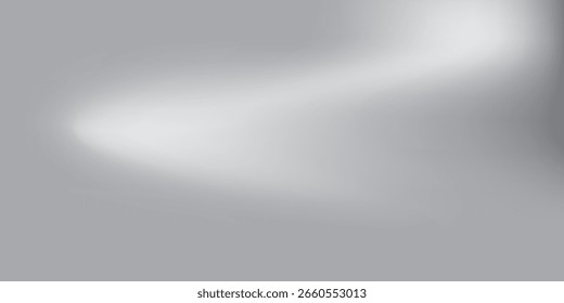 Fondo gris Abstractas con efecto de degradado de luz etérea