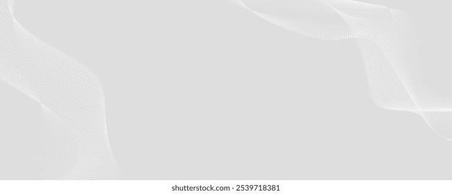 Abstract grey background with a flowing texture. 
