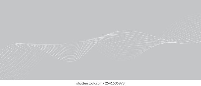 Fundo cinza abstrato com uma textura fluindo. 