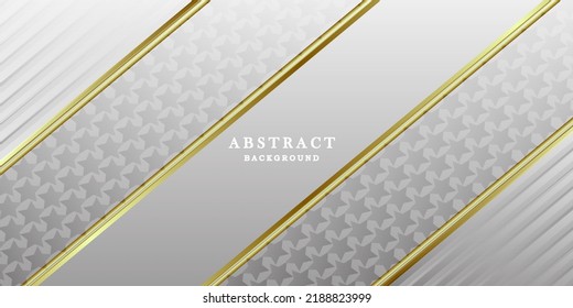 Abstract grey background with gold lines