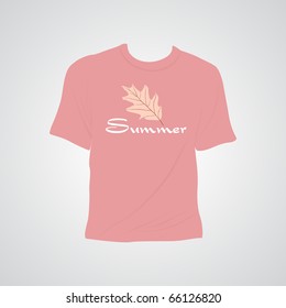 abstract grey background with isolated tshirt