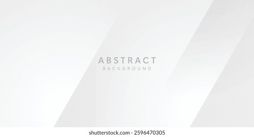 abstract grey background with minimalist diagonal shadow lines