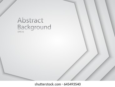 Abstract grey background, modern style overlay, with space for design, text input.