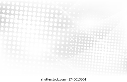 Abstract grey background poster with dynamic waves. technology network Vector illustration.