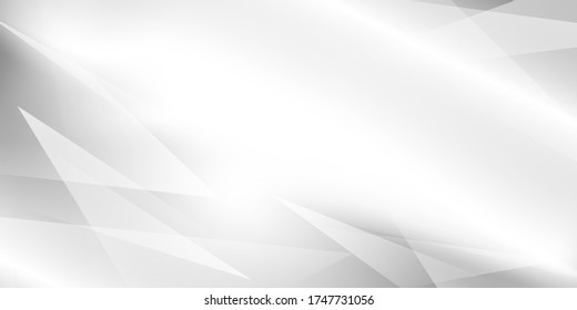 Abstract grey background poster with dynamic waves. technology network Vector illustration.