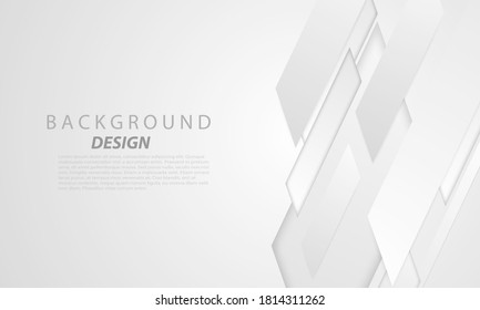 Abstract grey background poster with dynamic. technology network Vector illustration.