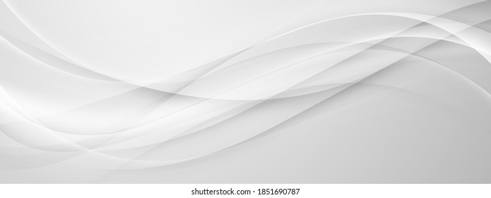 Abstract grey background poster with dynamic. technology network Vector illustration.