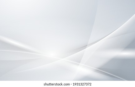 Abstract Grey Background Poster With Dynamic. Technology Network Vector Illustration.