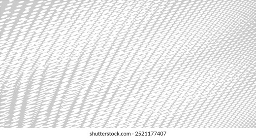 Abstract grey background poster with dynamic waves. modern technology network Vector illustration.