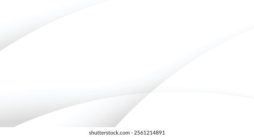 Abstract grey background poster with dynamic waves. technology network Vector illustration.