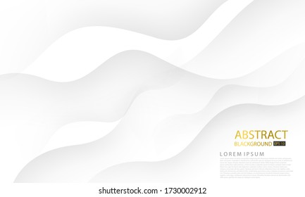Abstract grey background poster waves. technology network Vector illustration.