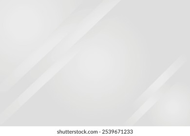 Abstract grey background with shape of line on back. Light grey color template with free space for edit and design.